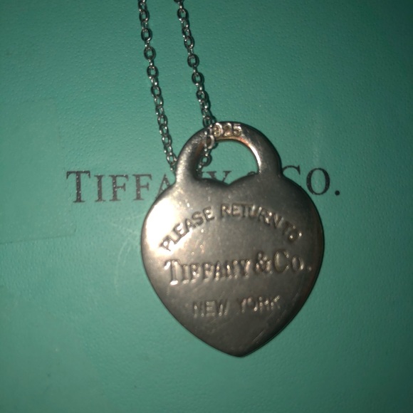 Tiffany & Co. Jewelry - Tiffany & Co. Heart Pendant and Chain Necklace